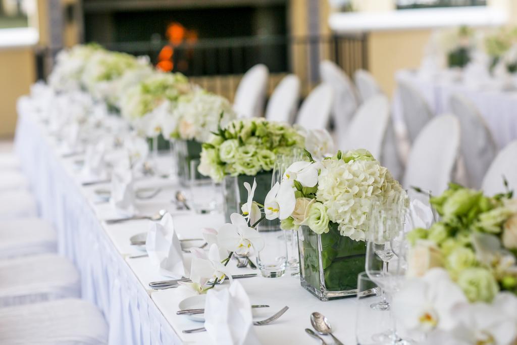 Grand Coloane Resort Μακάο Εξωτερικό φωτογραφία A table set for a wedding reception
