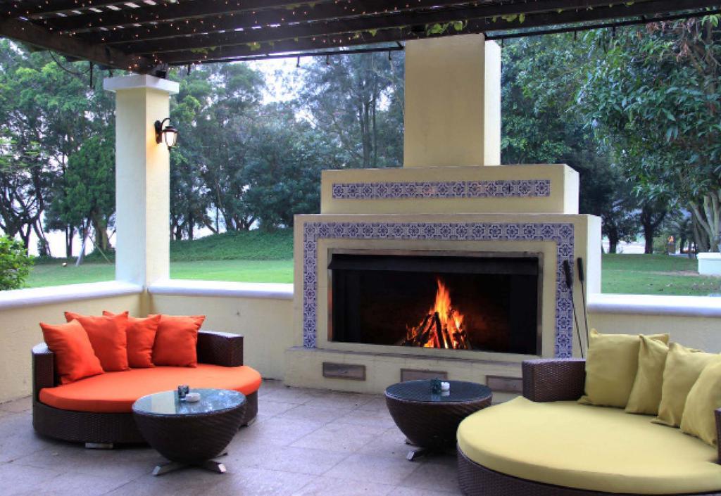 Grand Coloane Resort Μακάο Εξωτερικό φωτογραφία Outdoor fireplace
